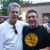 Gary with Brian Wilson.