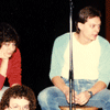Before a Koinonia performance (1981): Kathy Troccoli, Gary Pigg, Jana Pastin, Gary Chapman, Amy Grant.